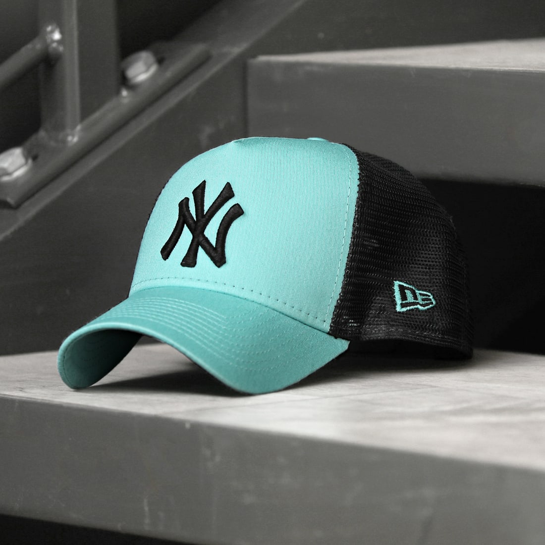 Casquette Vintage New York NY Turquoise