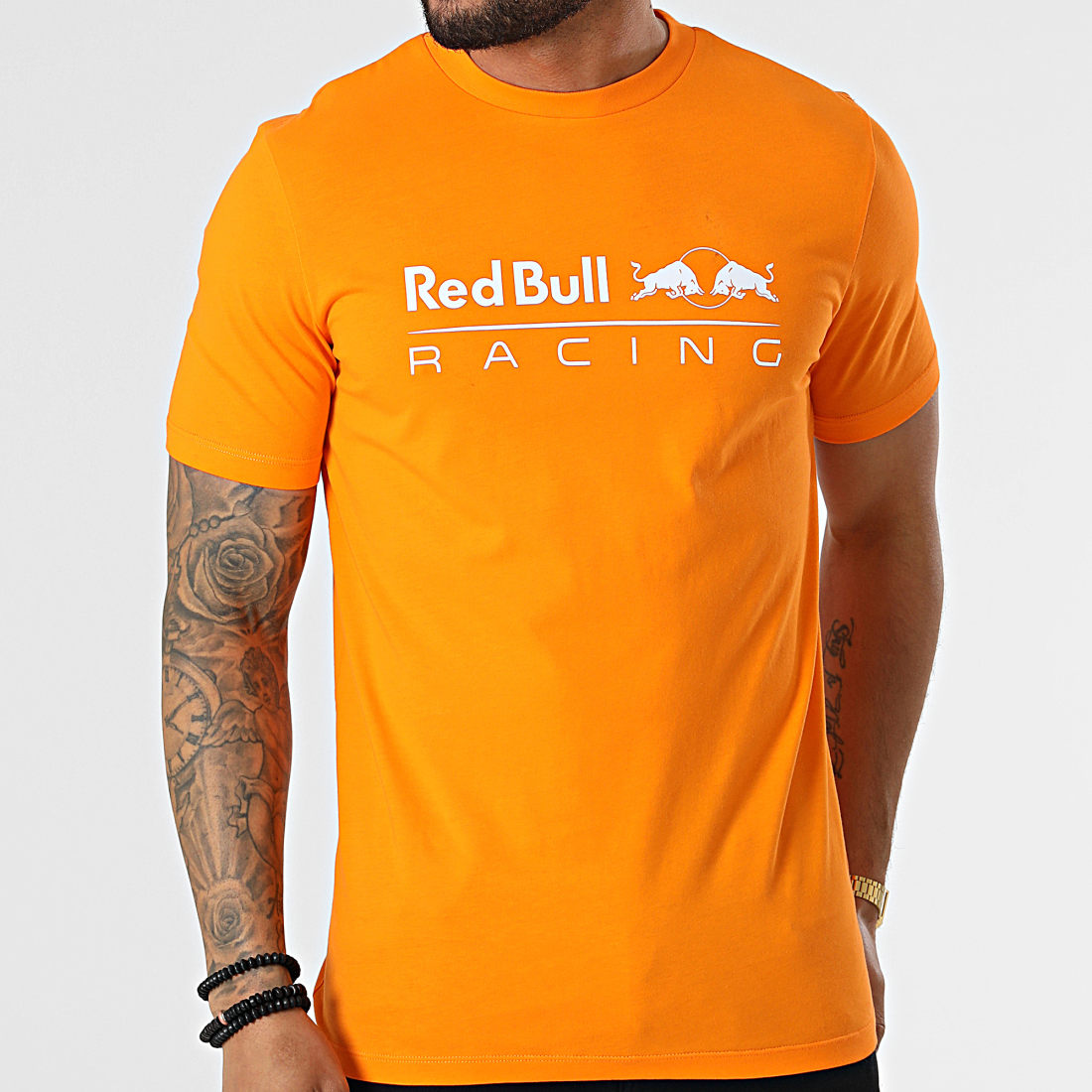 Red Bull Racing Tee Shirt Red Bull Racing Large Logo 701202353 Orange