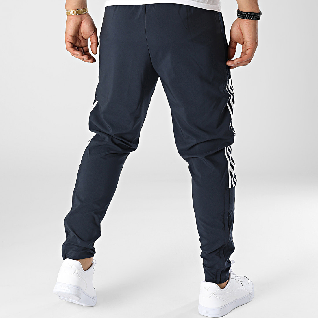 Adidas Sportswear Pantalon Jogging A Bandes FC Bayern Q2 HG1131 Bleu