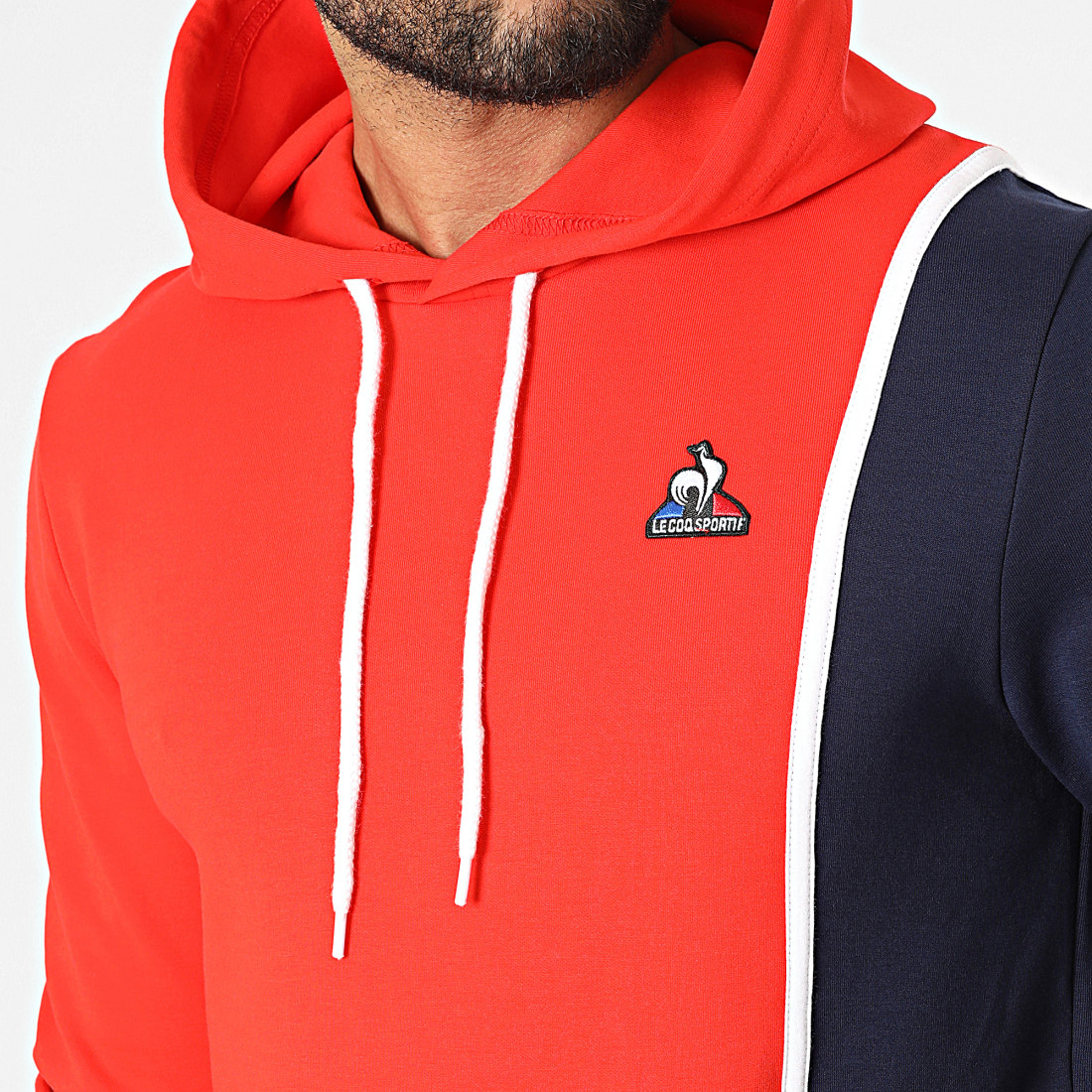 sweat le coq sportif orange