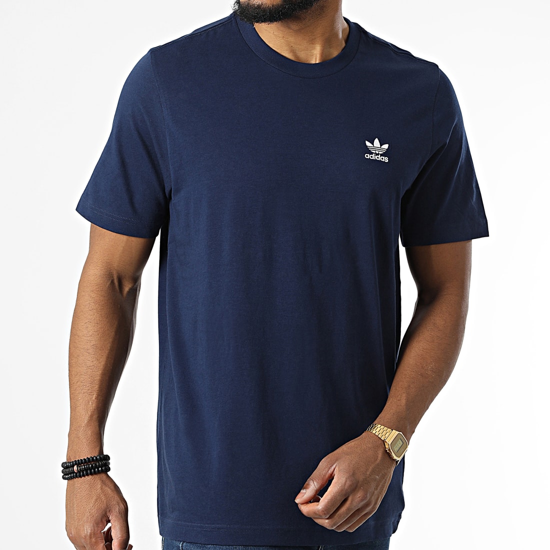 Adidas Originals - Tee Shirt HJ7978 Bleu Marine - LaBoutiqueOfficielle.com