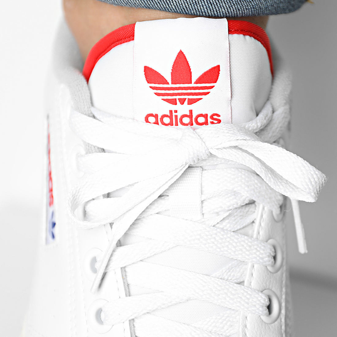 Adidas NY 90 Footwear White / Vivid Red - GX4393