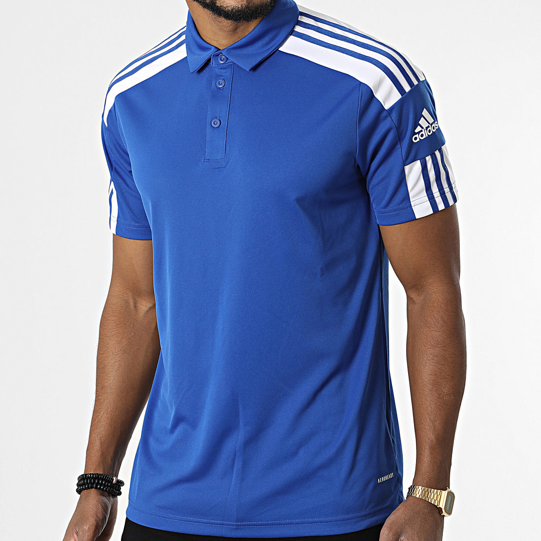 Adidas Performance - Polo Manches Courtes GP6427 Bleu Roi -  LaBoutiqueOfficielle.com