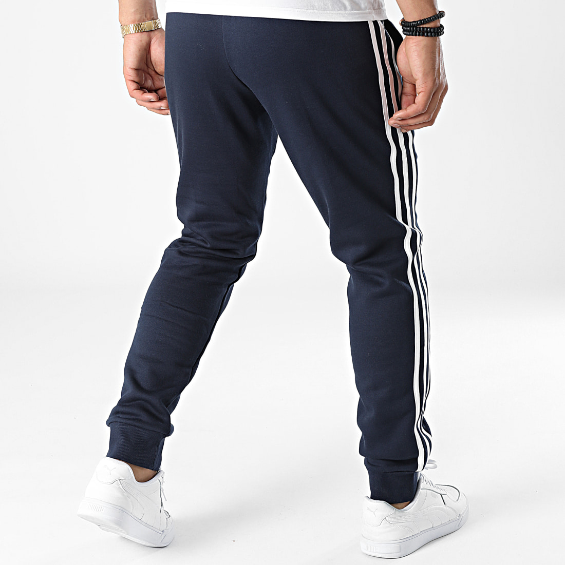 adidas PÃ¡nskÃ© Kalhoty TeplÃ¡kovÃ© Essentials Fleece GK8823 Desportivo