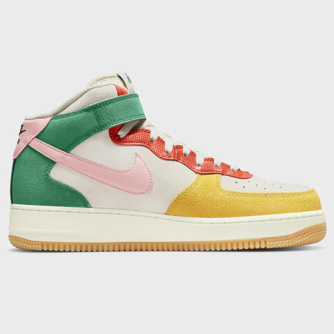 Nike Baskets Air Force 1 Mid NH DR0158 Coconut Milk Bleached Coral