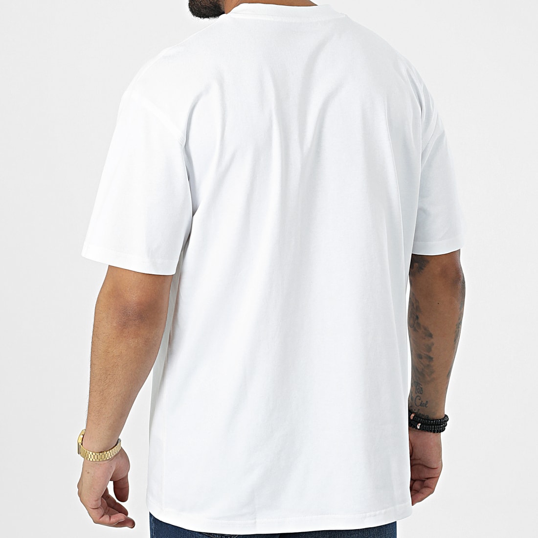 T-shirt Carhartt Script Noir/Blanc - Offre spéciale Homme