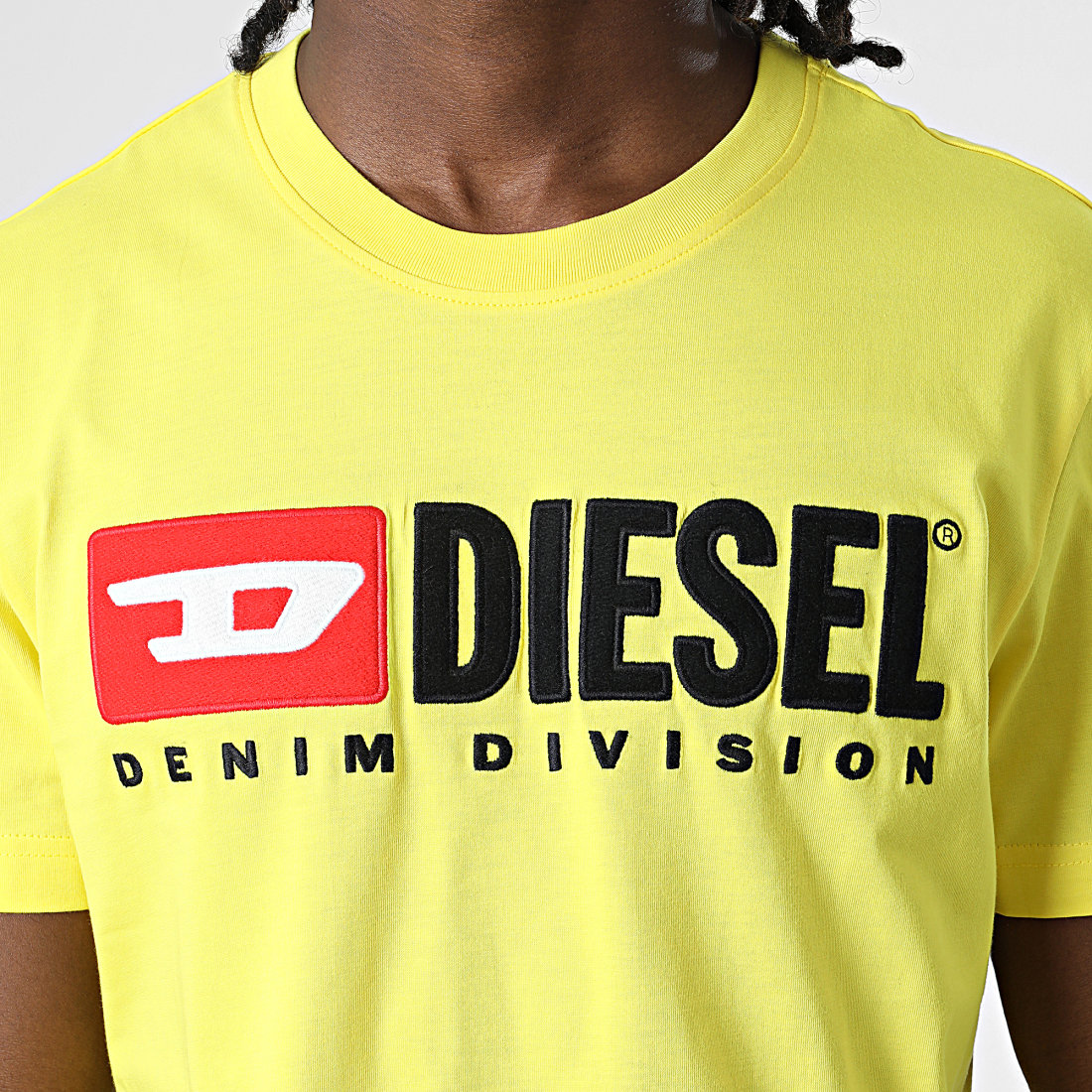 Diesel Tee Shirt A037660AAXJ Jaune