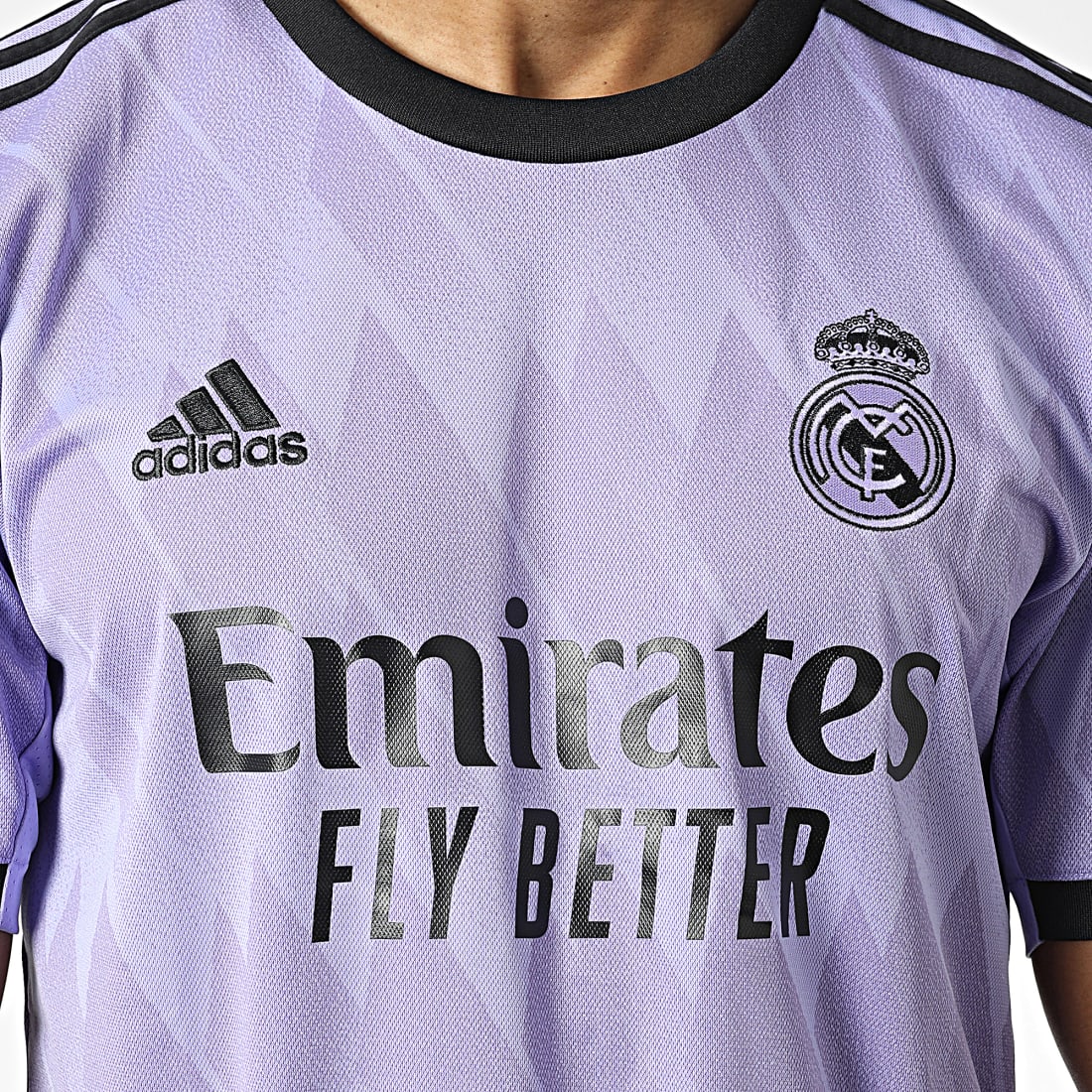 T-Shirt de Club Real Madrid CF 2015/16 pour Garçon Blanc/Violet Visiter la boutique adidasadidas Real H JSY Y UC Première 