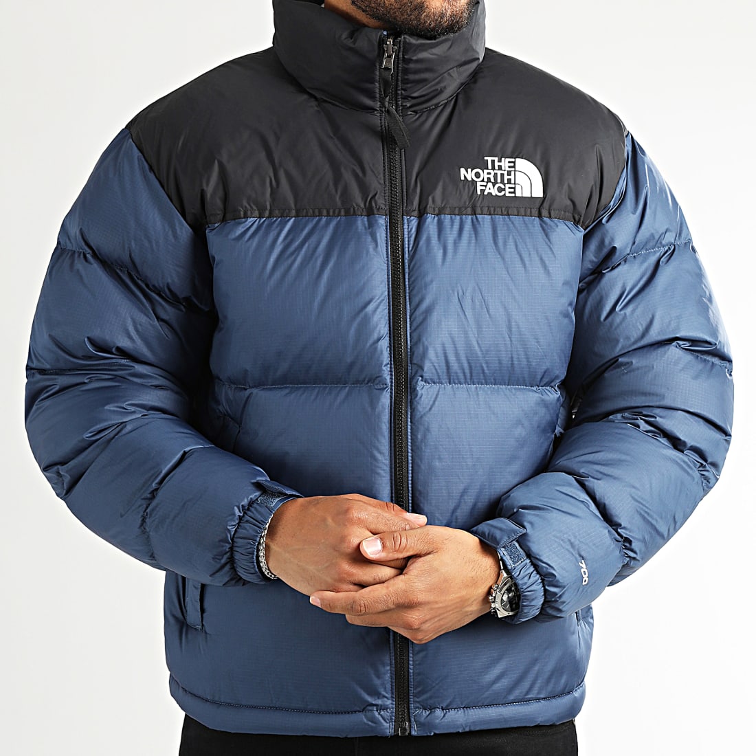 The North Face Doudoune Retro Nuptse 1996 A3C8D Bleu Noir