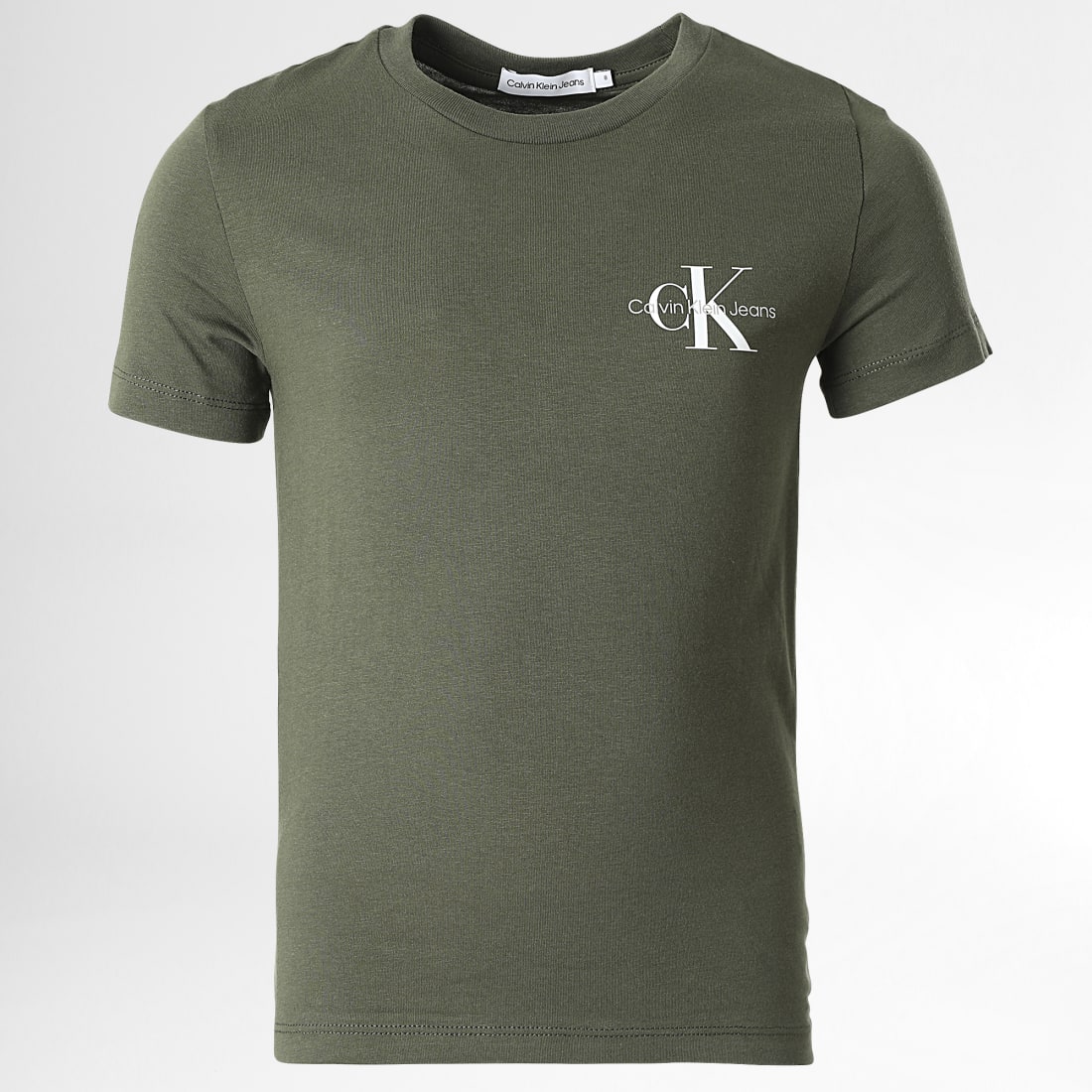 Tee Shirt Enfant Chest Monogram 1231 Vert Kaki