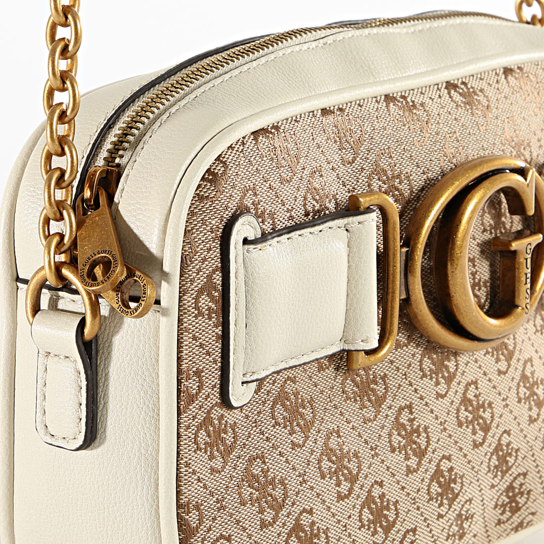 Guess - Sac A Main Femme Aviana JB841414 Beige - LaBoutiqueOfficielle.com