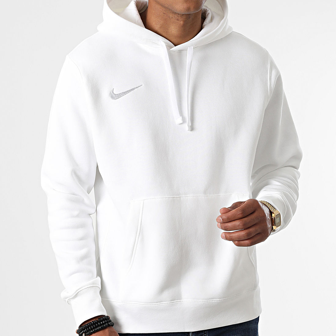 Sweat Nike Blanc taille L International en Coton - 39527780