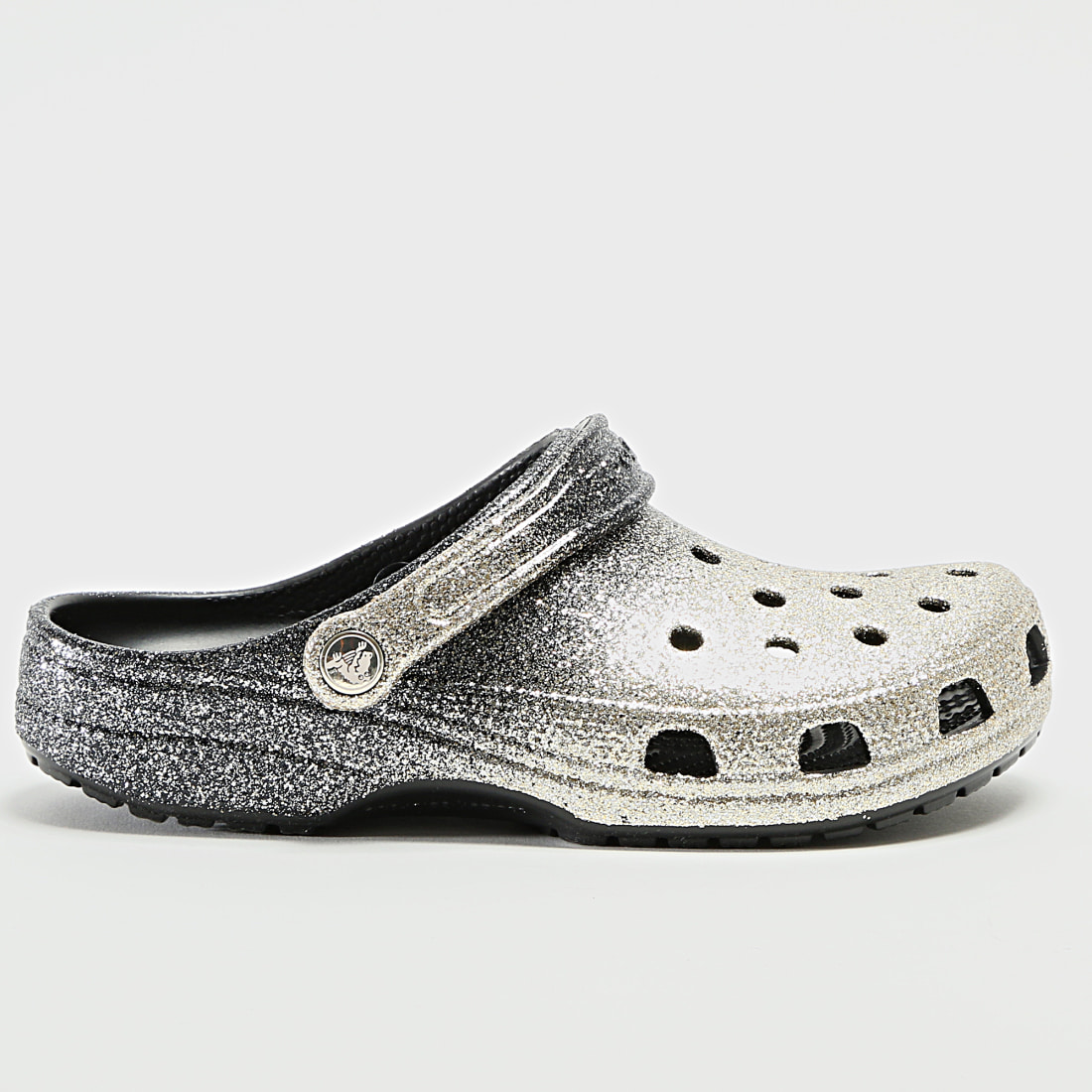 Glitter ombre crocs clearance