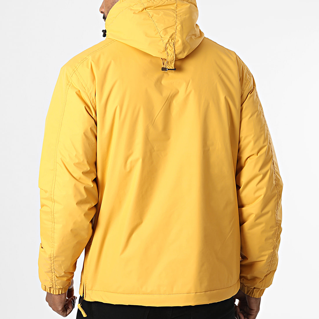 Veste Napapijri Jaune taille L International en Coton - 39635410