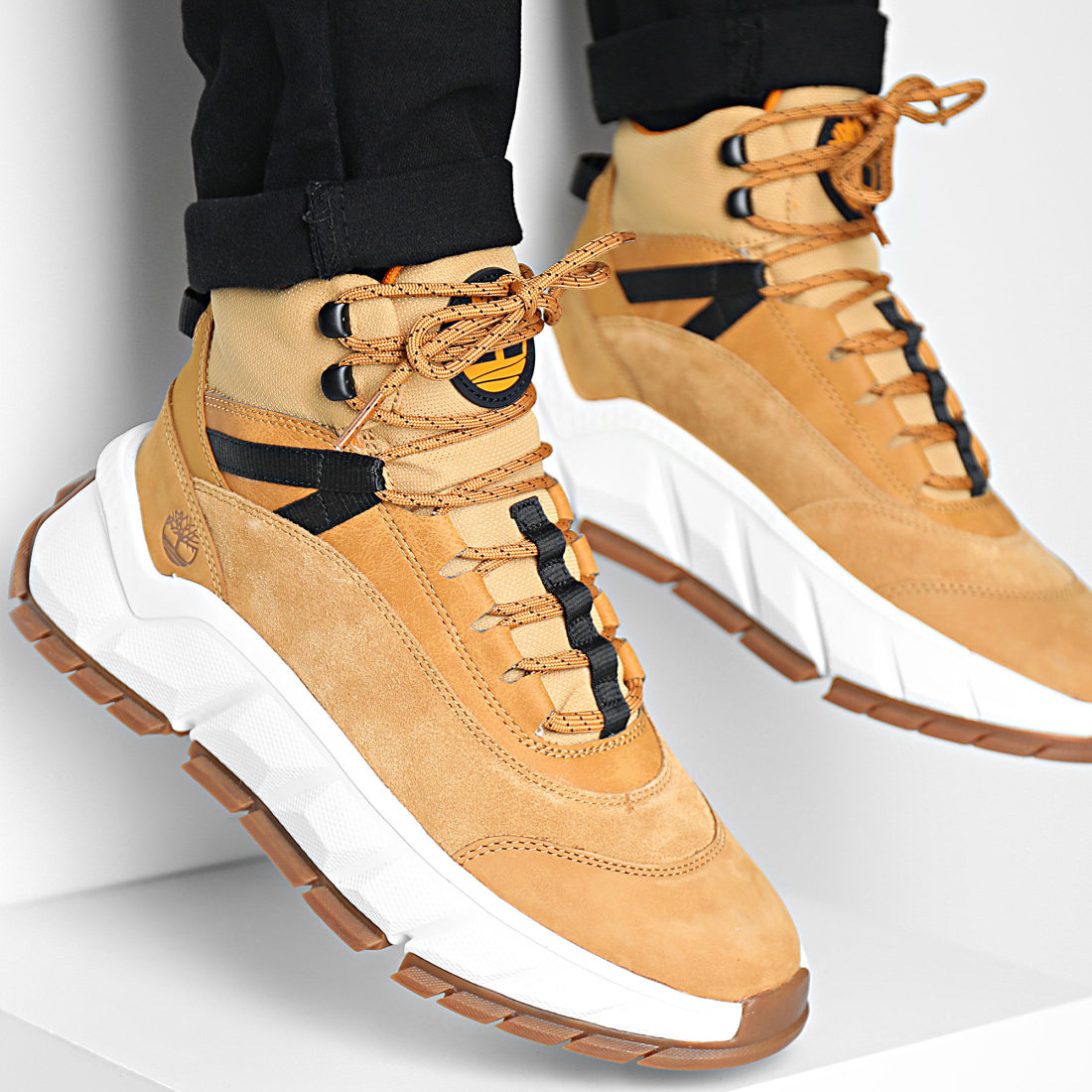 Timberland Boots TBL Turbo Mid Hiker A41GU Wheat Nubuck 