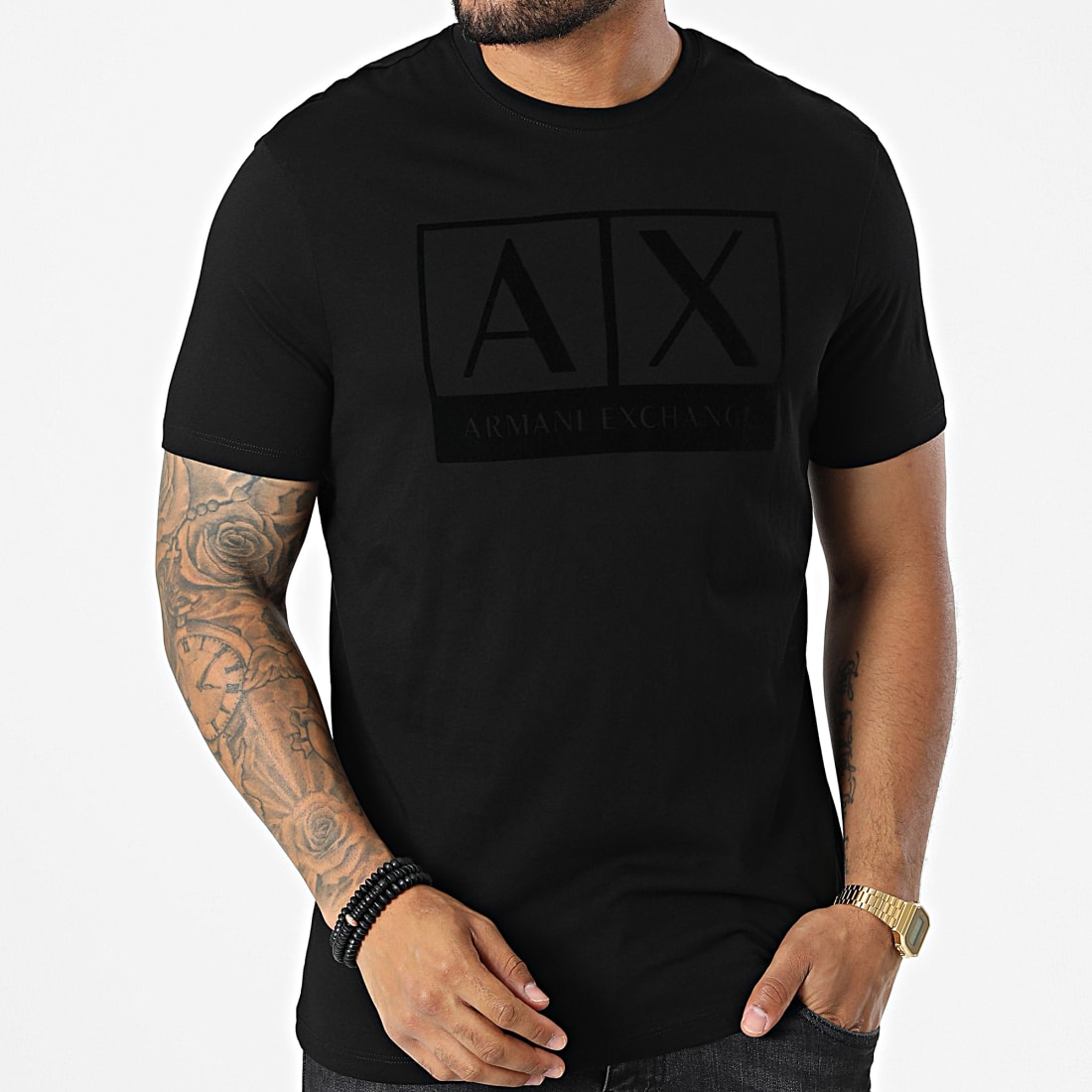 Armani Exchange Tee Shirt 6LZTKEZJ8EZ Noir