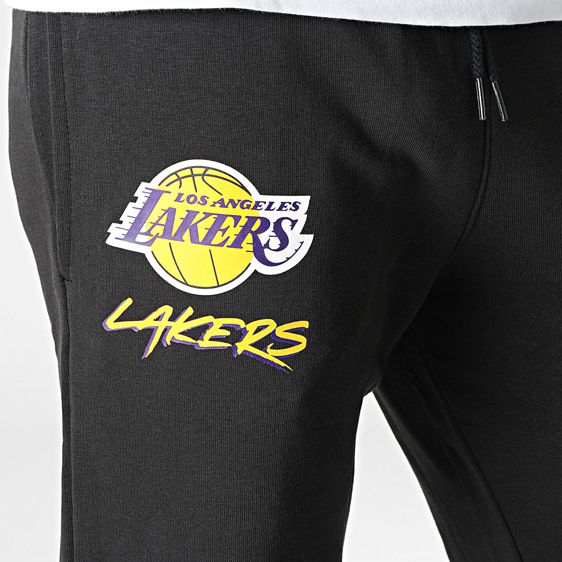 New Era Pantalon Jogging Los Angeles Lakers 60284788 Noir 