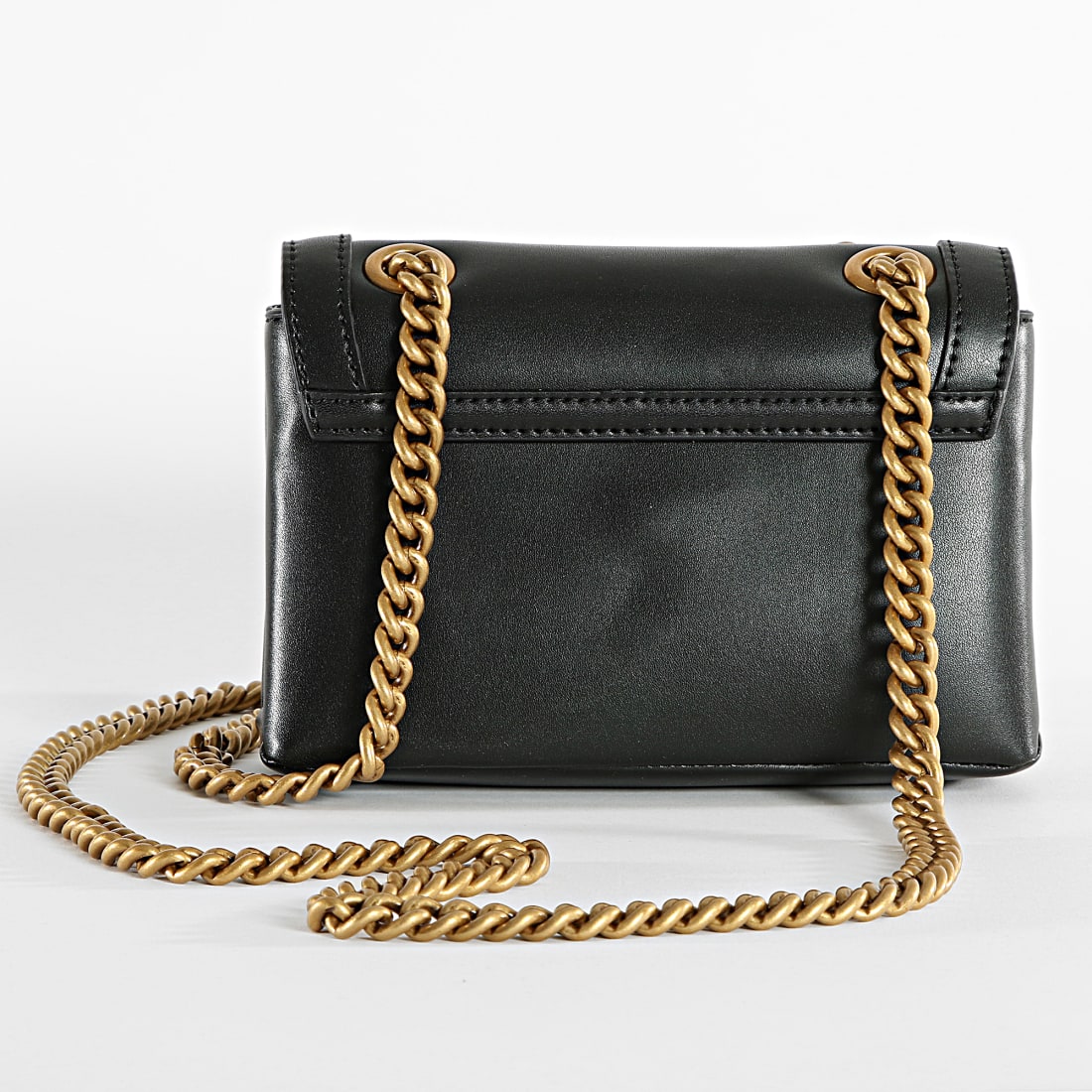 Guess - Sac A Main Femme Abey Mini Noir - LaBoutiqueOfficielle.com