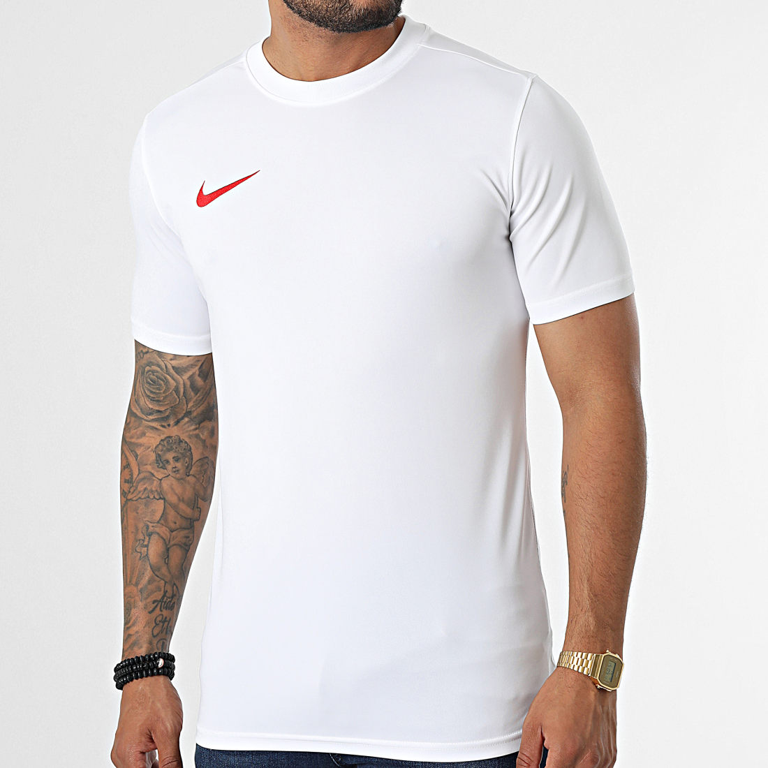 T-shirt homme NIKE Park Vii Blanc - Adulte - Coupe classique Blanc