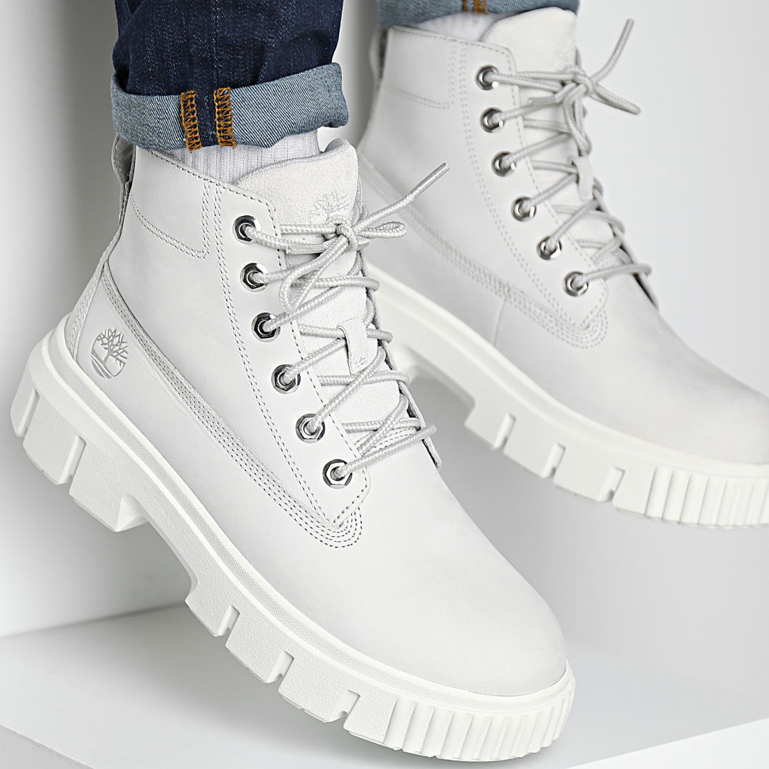 grey field boots
