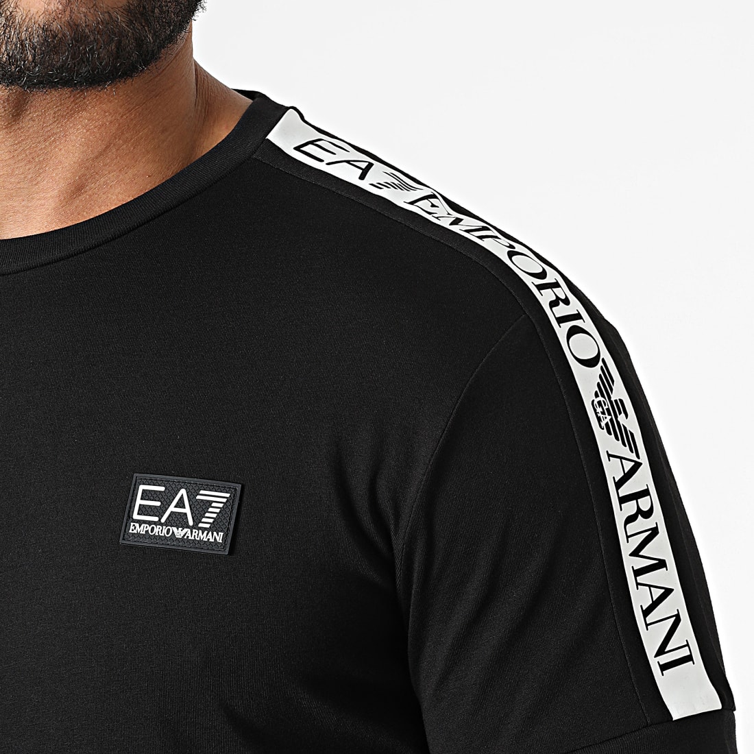 EA7 Emporio Armani Tee Shirt A Bandes 6LPT50PJ02Z Noir