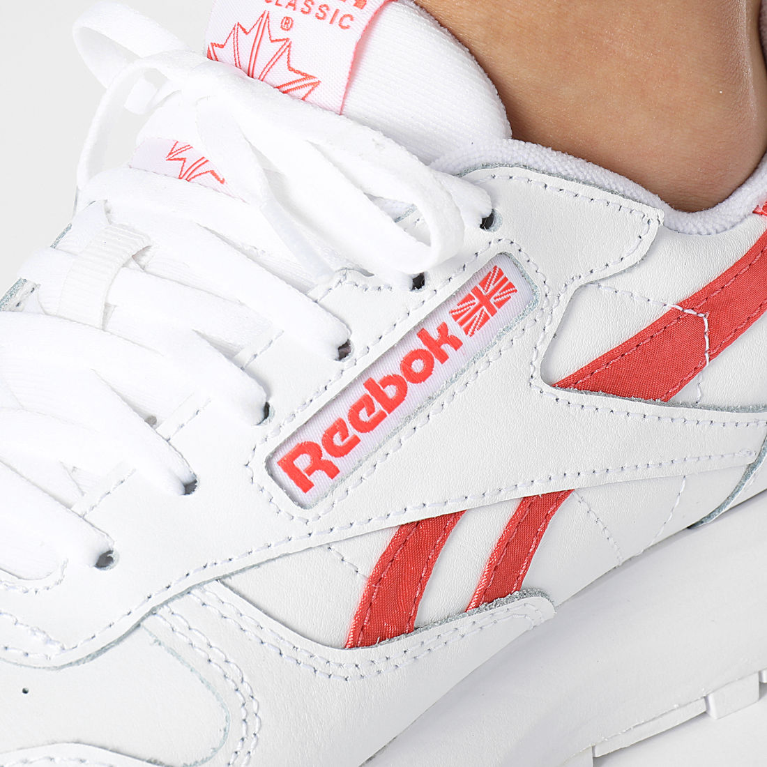 baskets classic nylon gw8357 white vector navy prince red