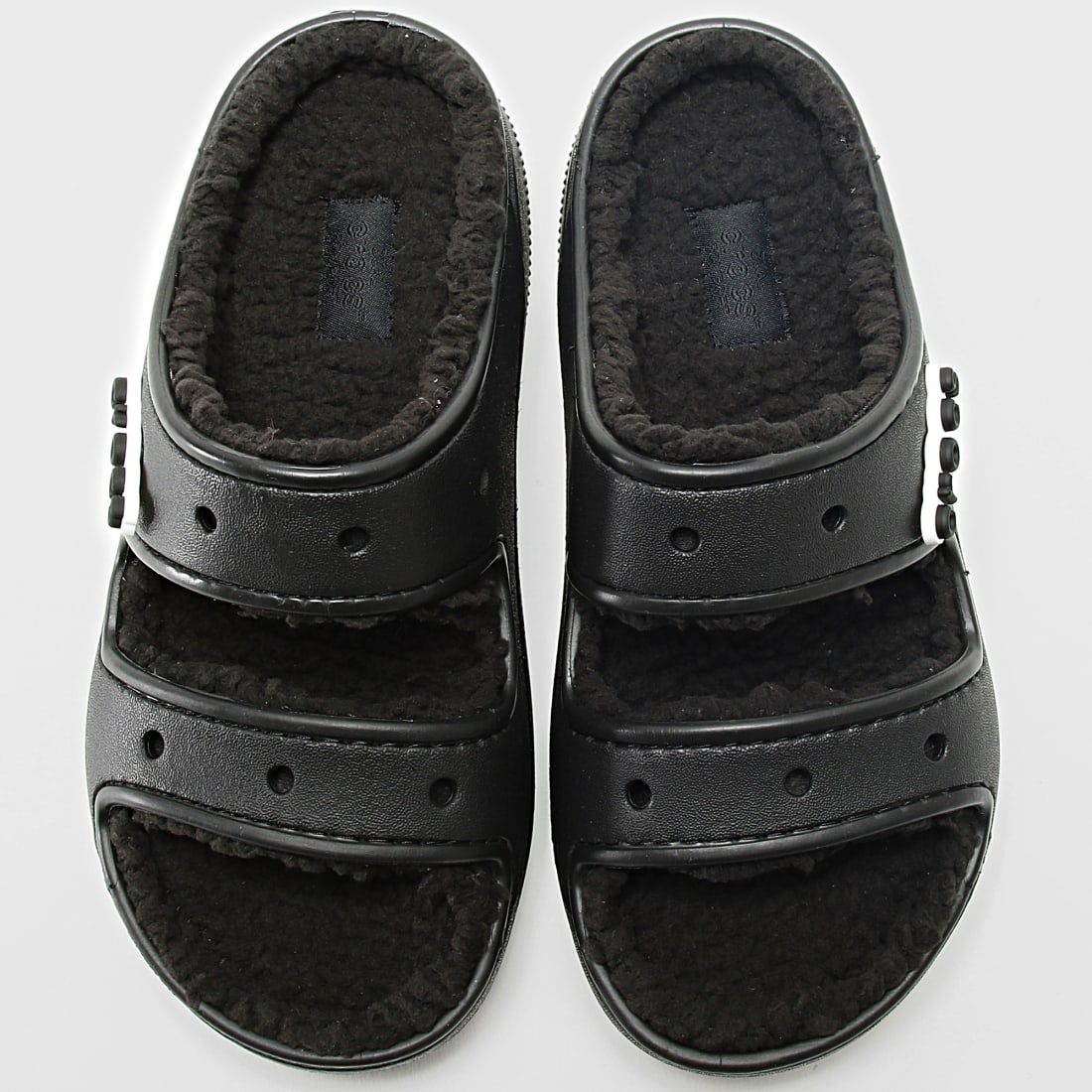 Crocs Sandales Femme Classic Cozzzy 207446 Black Black