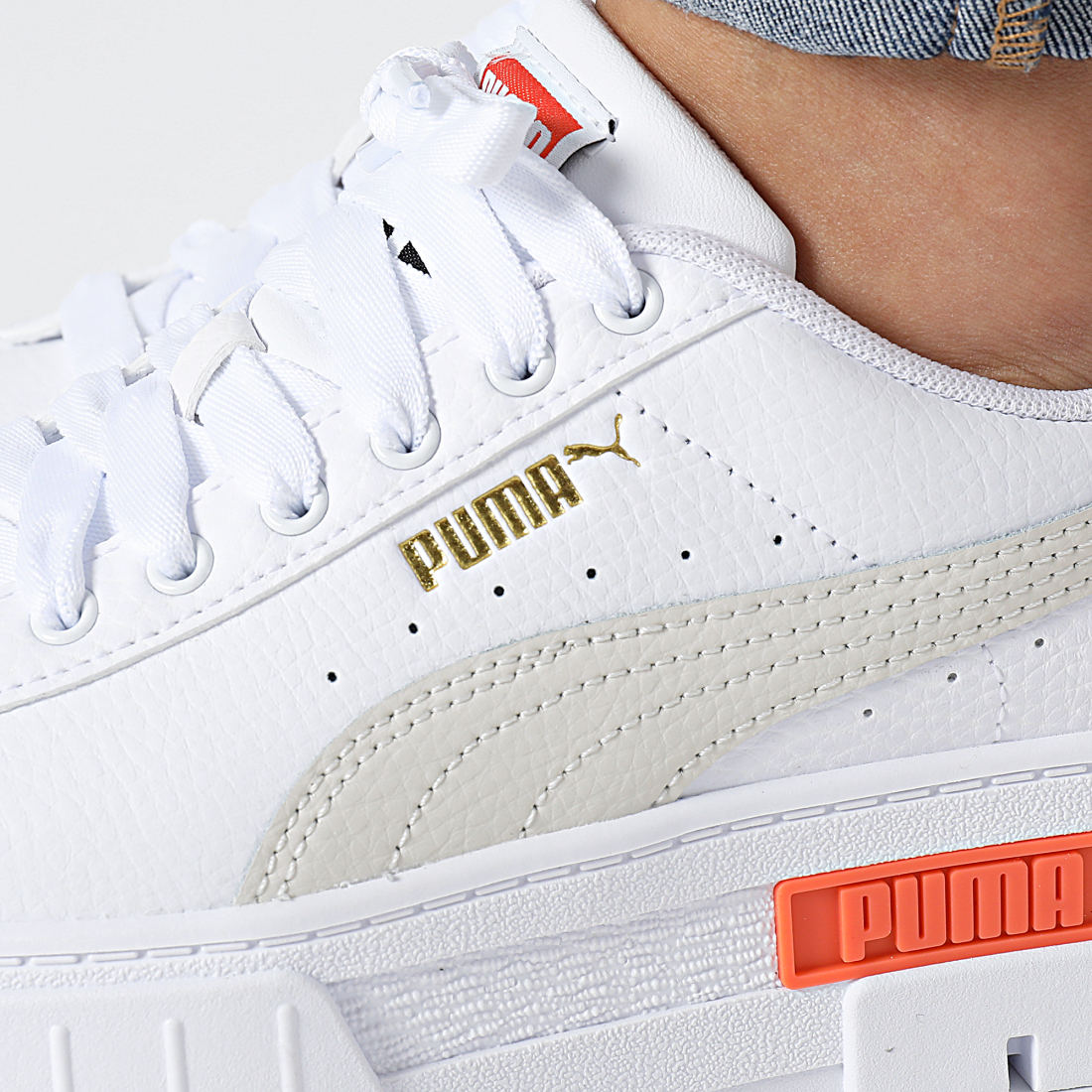 puma muse maia luxe blanche