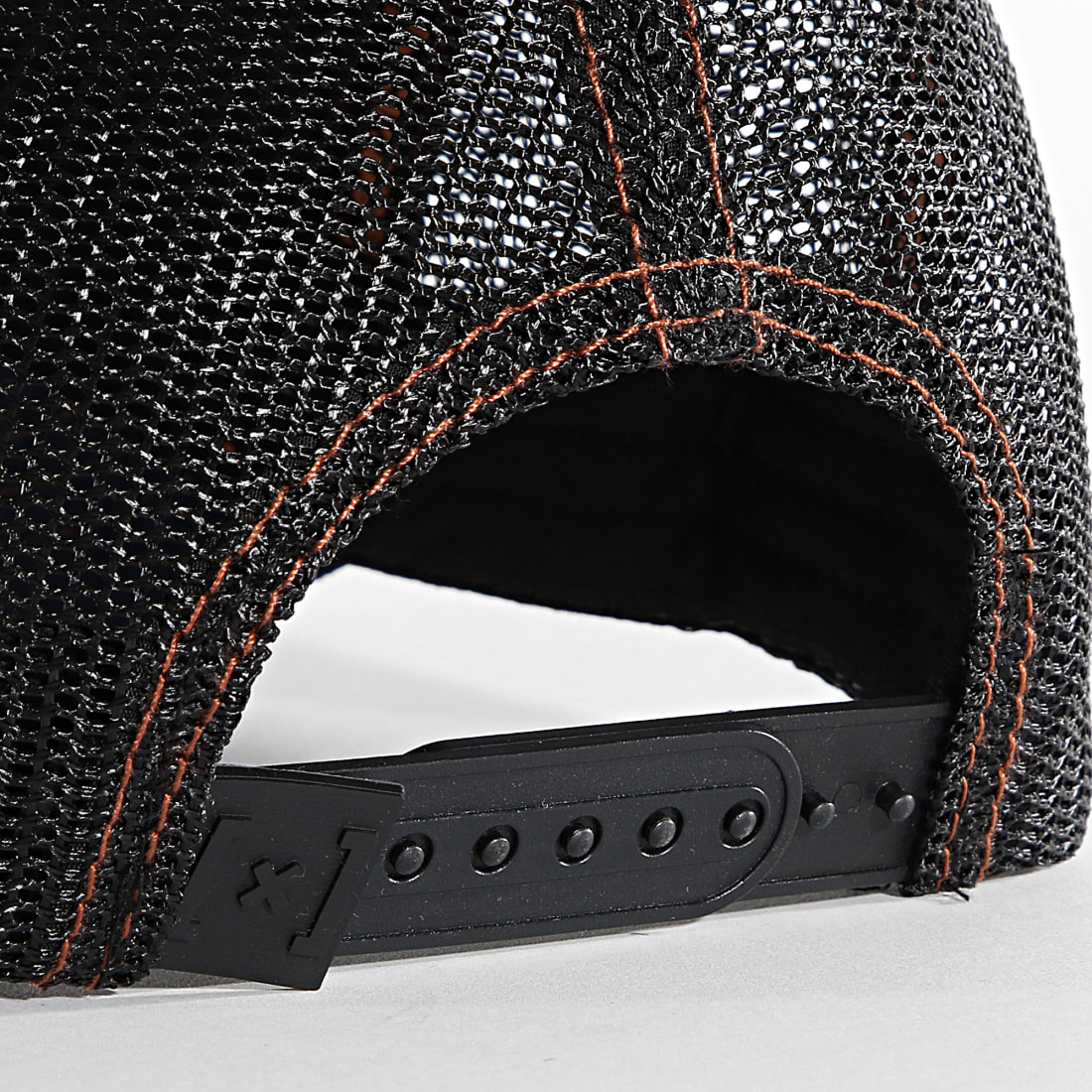 Capslab Casquette Trucker Picsou Marron Bleu Marine