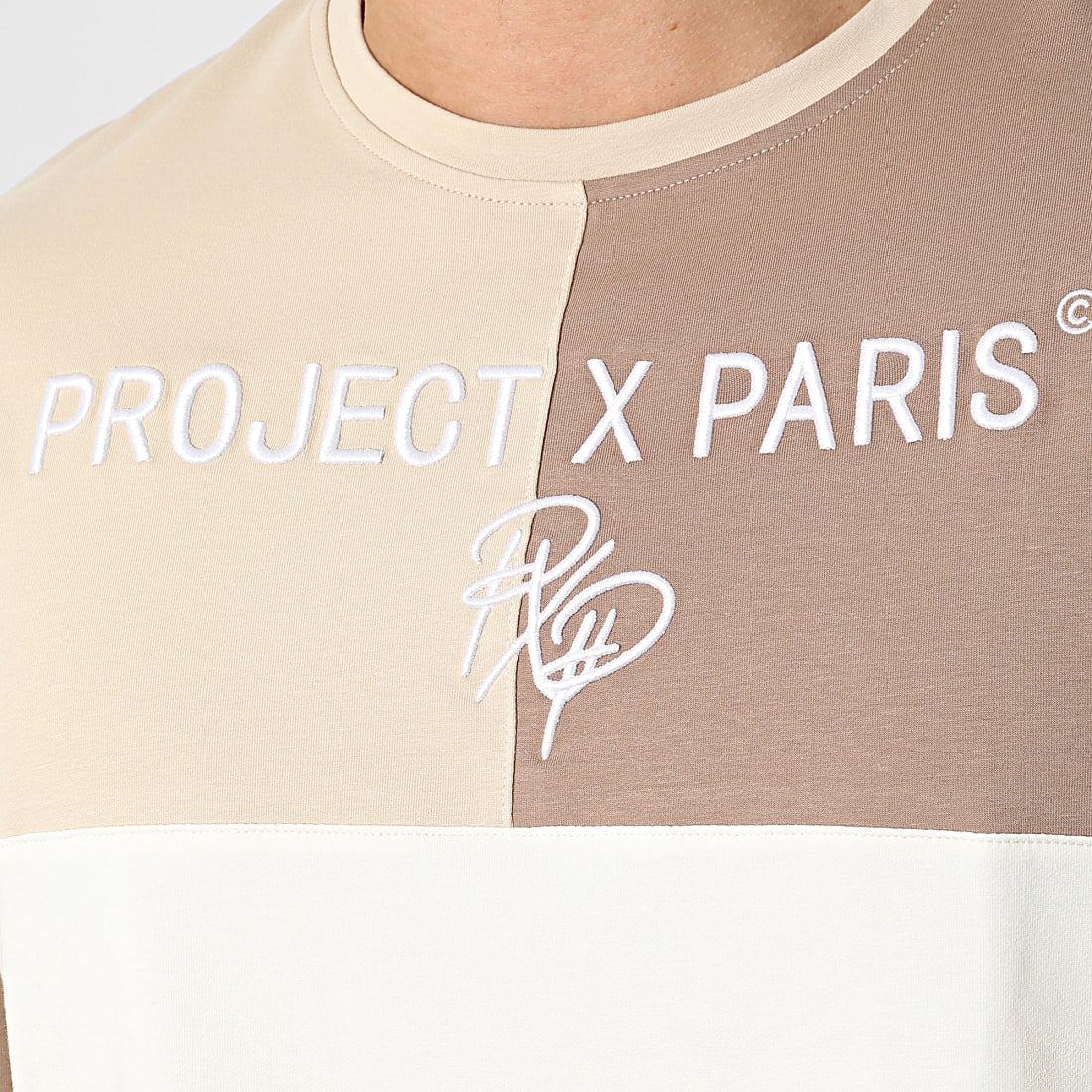Project X Paris Tee Shirt Oversize 2210225 Beige
