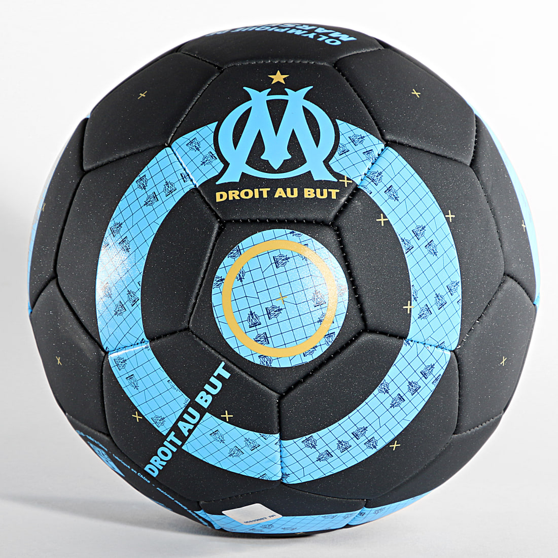 Ballon OM Metallic 2023/24 Noir-Bleu – Planet Foot