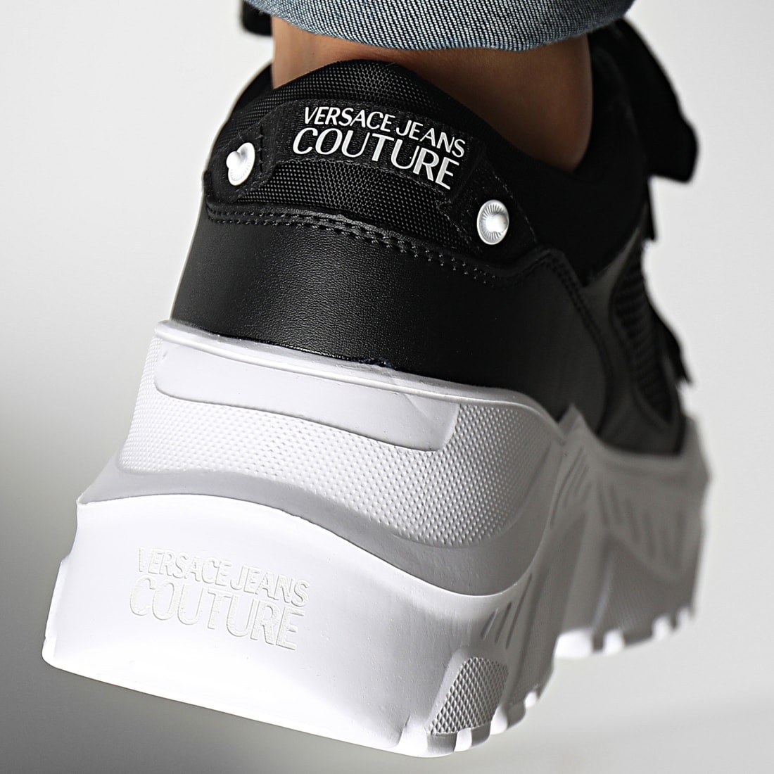 Versace Jeans Couture Baskets Fondo Speedtrack 73YA3SC4 Black