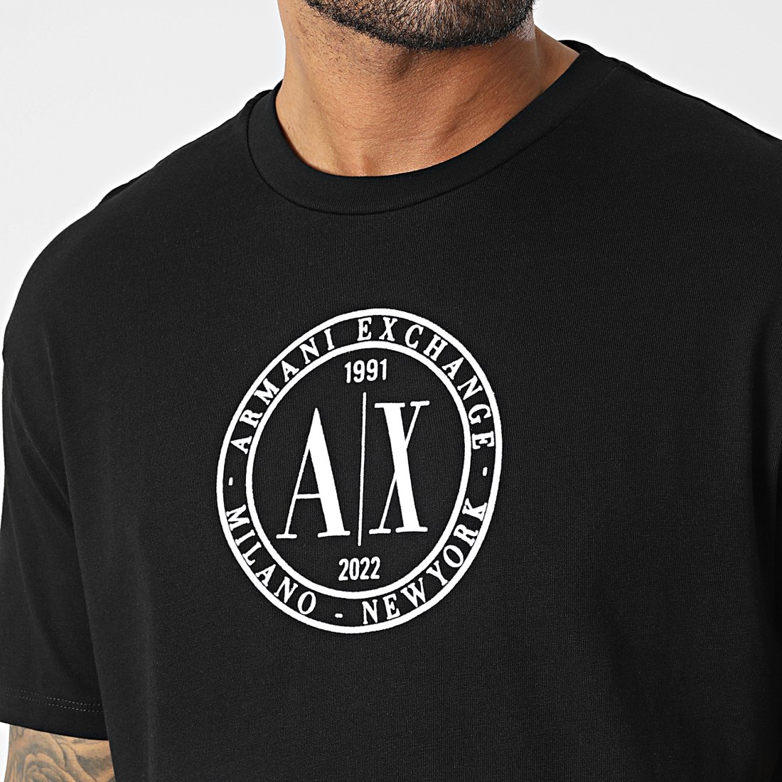 Armani Exchange Tee Shirt Large 6LZTLE Noir