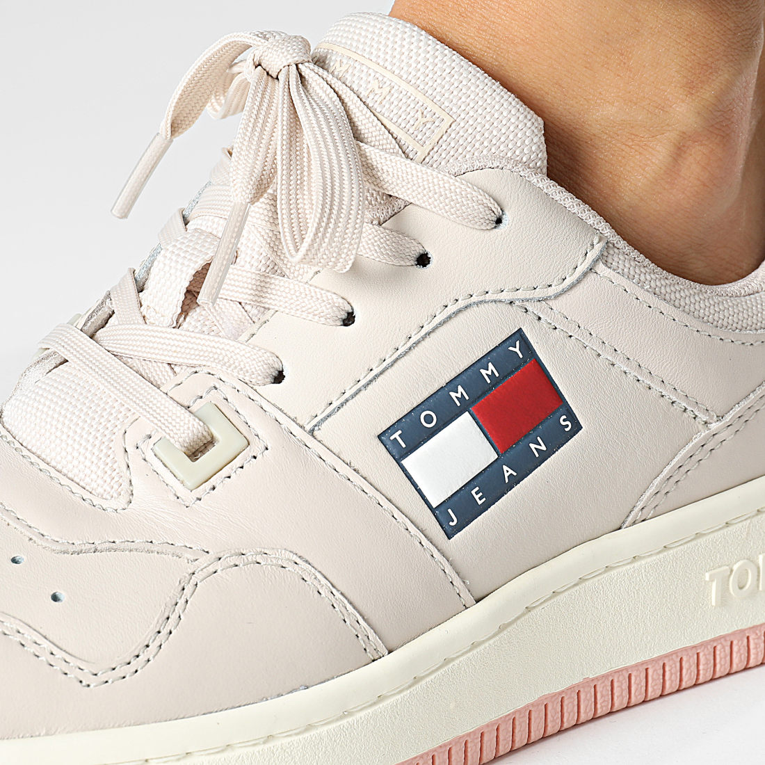 Tommy Jeans Baskets Femme Retro 1723 Stony Beige