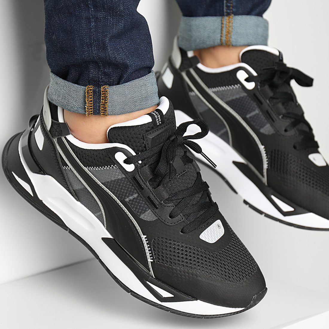 Puma - Baskets Mirage Sport Tech 383107 Puma Black Puma Silver ...