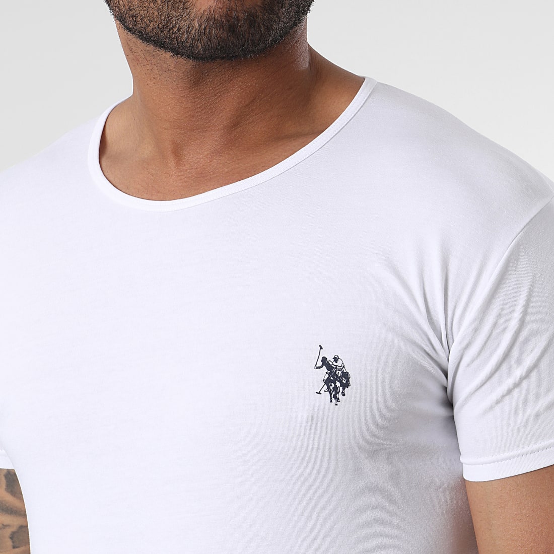 US Polo ASSN Tee Shirt 64550 Blanc