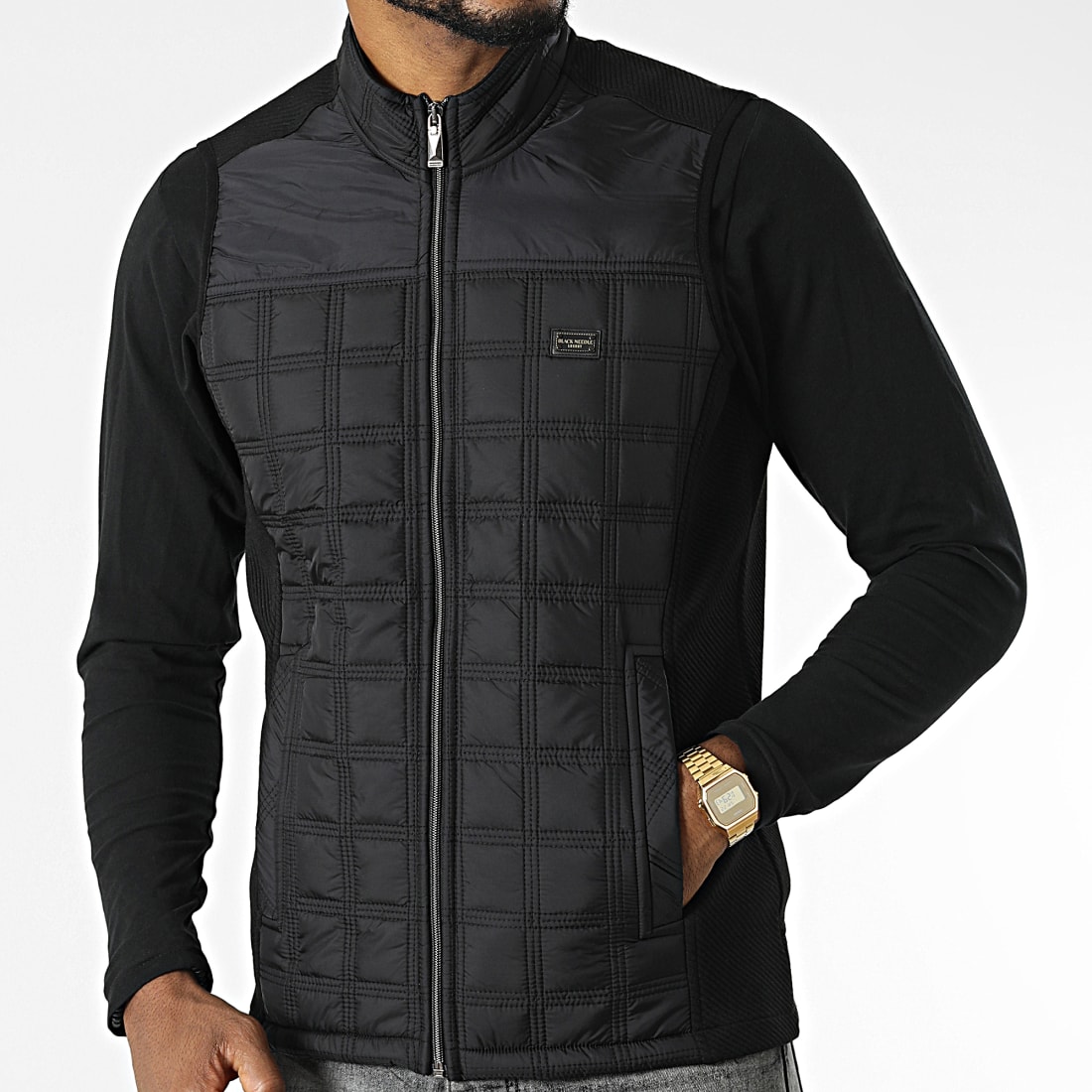 Veste black online needle