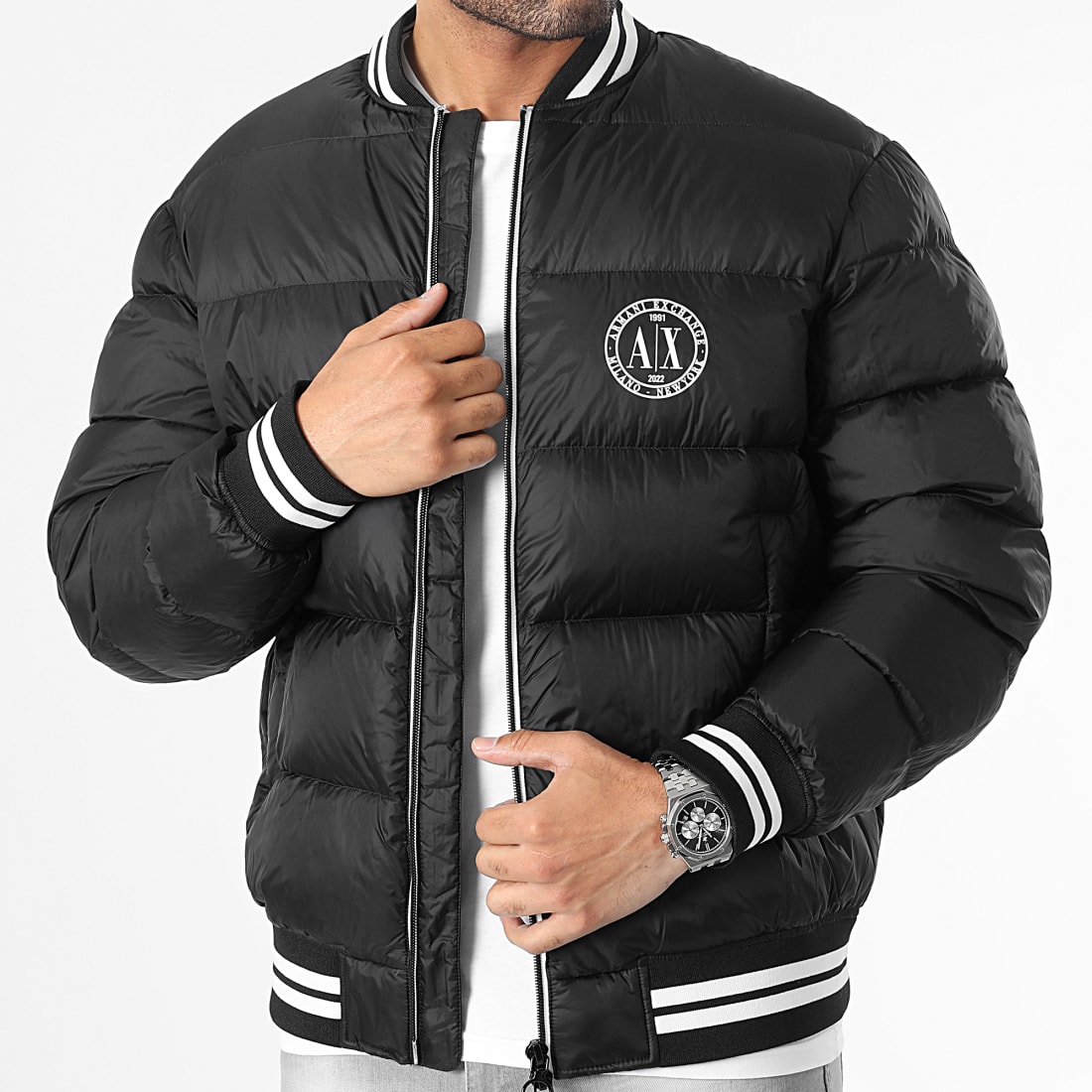 Armani Exchange Doudoune 6LZBL8 Noir