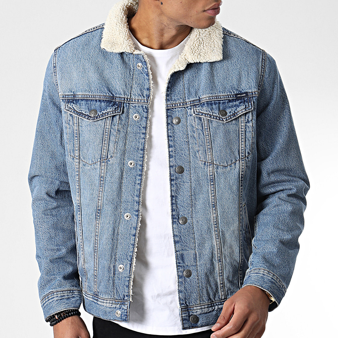Veste jeans jack and jones best sale