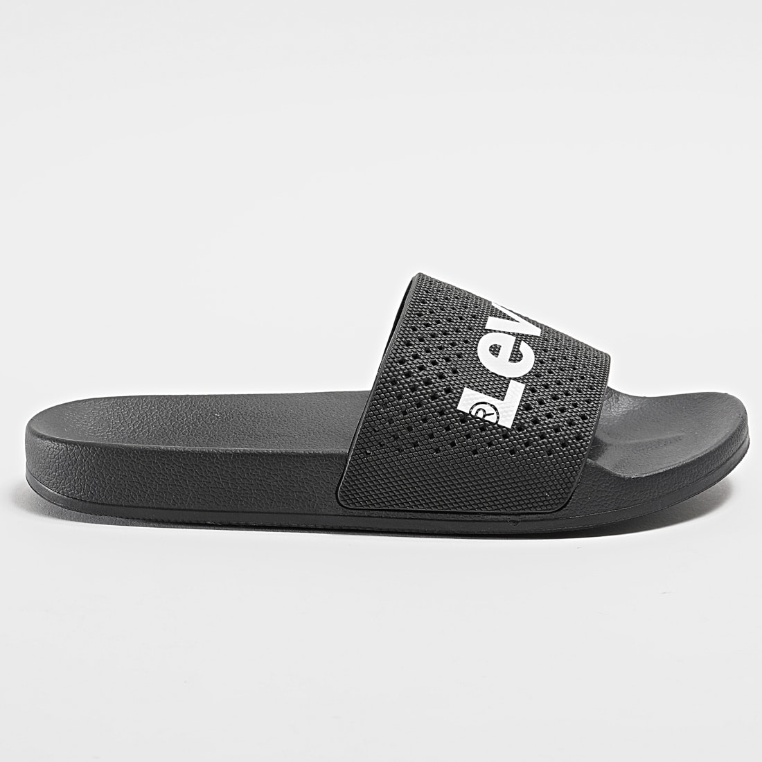 Levi s Claquettes June Perf 233015 Black LaBoutiqueOfficielle