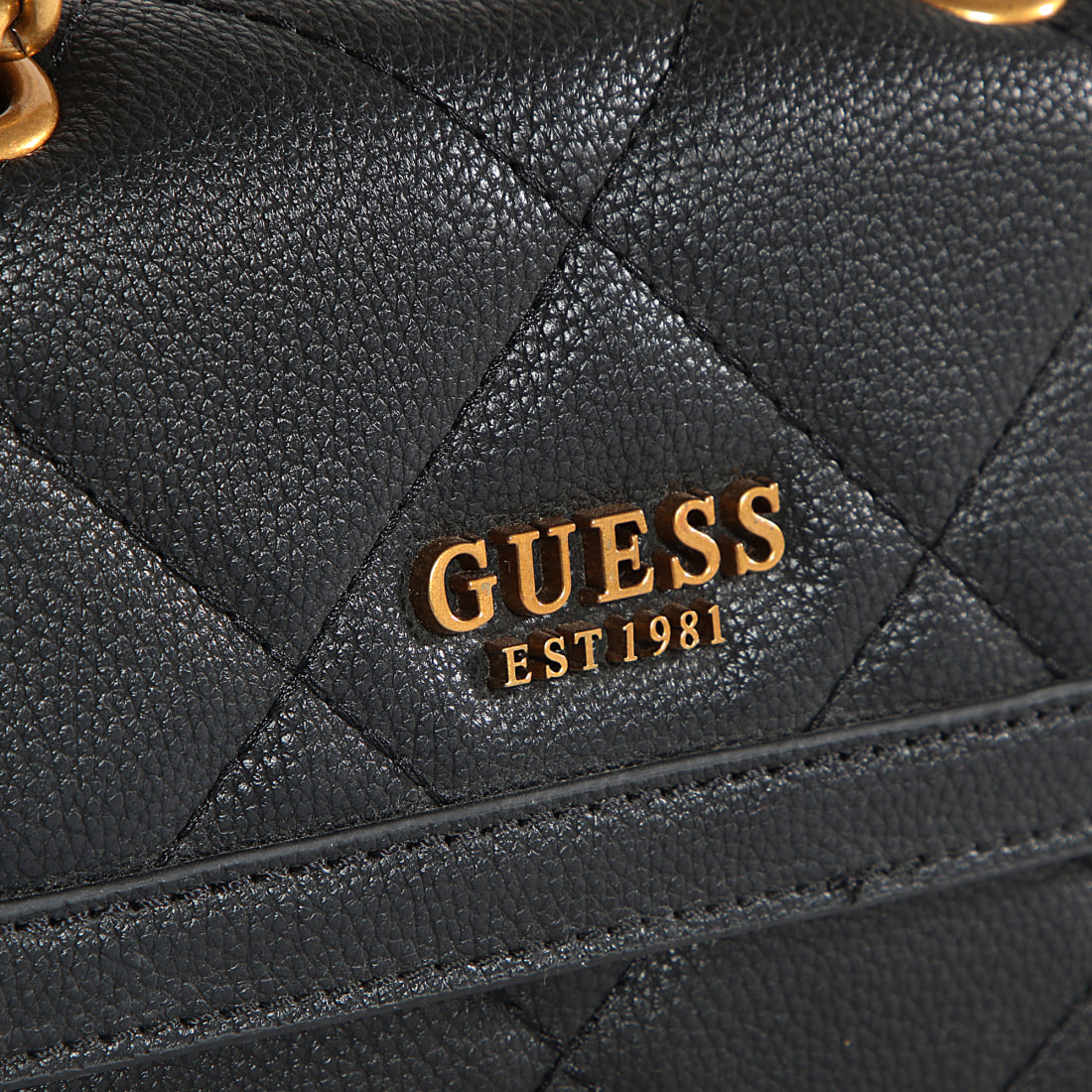 Guess - Sac A Main Femme Abey Mini Noir - LaBoutiqueOfficielle.com