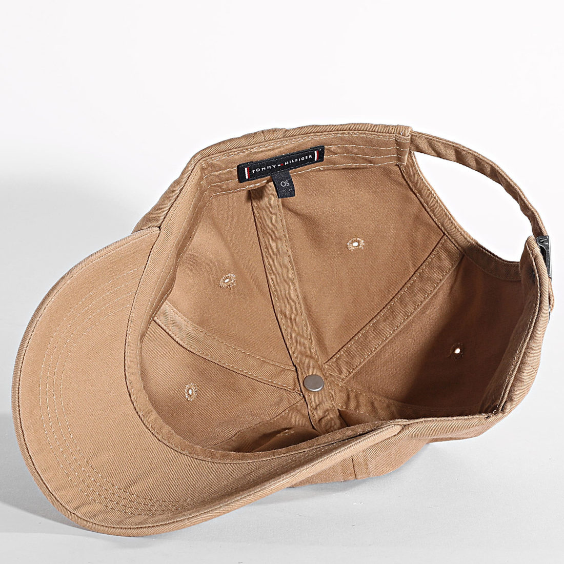 casquette tommy beige