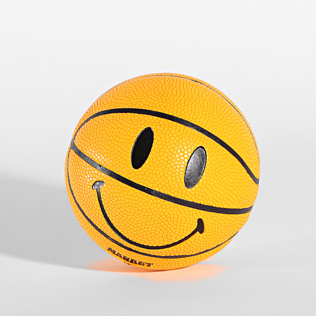Market - Mini Ballon De Basket Smiley Orange