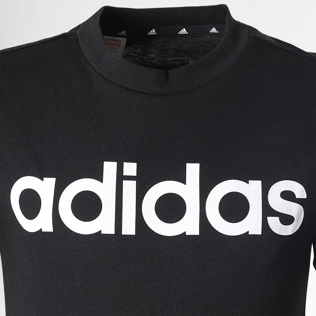 Adidas Sportswear Tee Shirt Enfant Linear HR6400 Noir