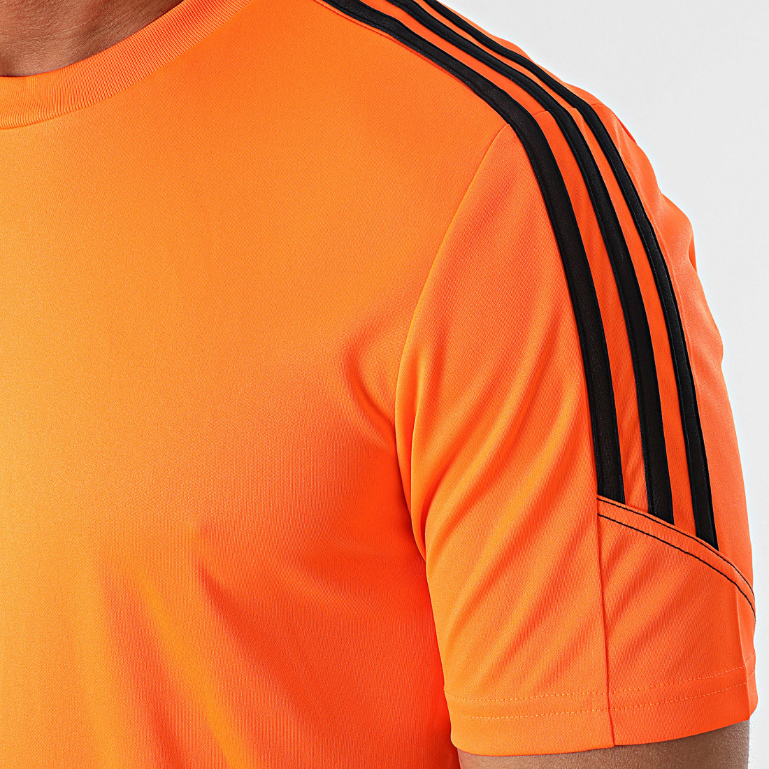 Adidas Sportswear Tee Shirt A Bandes Tiro 23 HZ0183 Orange Fluo