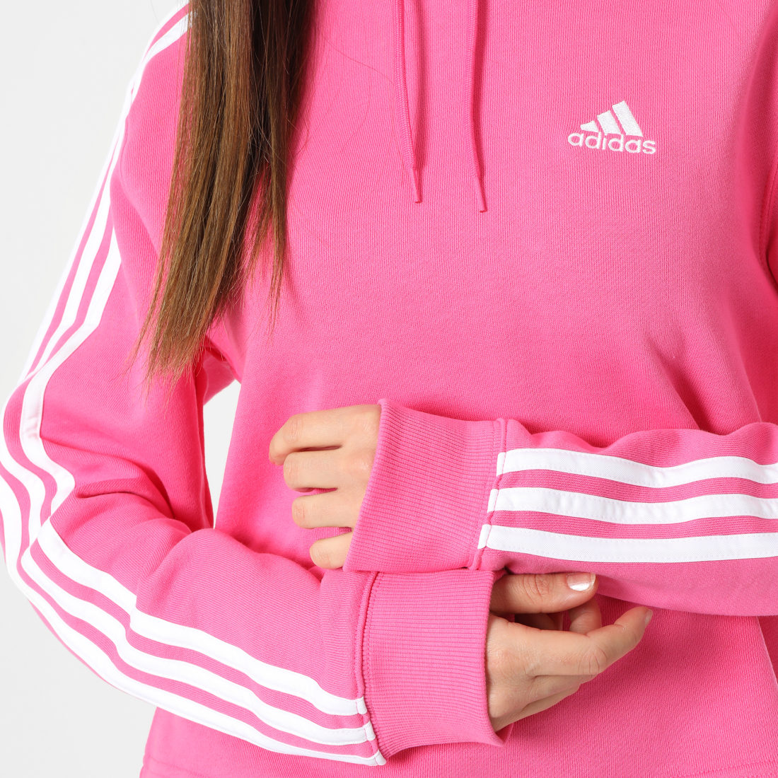 Adidas Sweat à capuche Must Haves Badge Of Sport Femme rose - Comparer avec