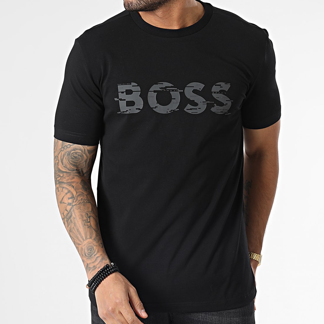T-shirt Homme Boss – 100% Coton, Coupe Classique – Basique Confortable Pour Tous Les Jours - 5