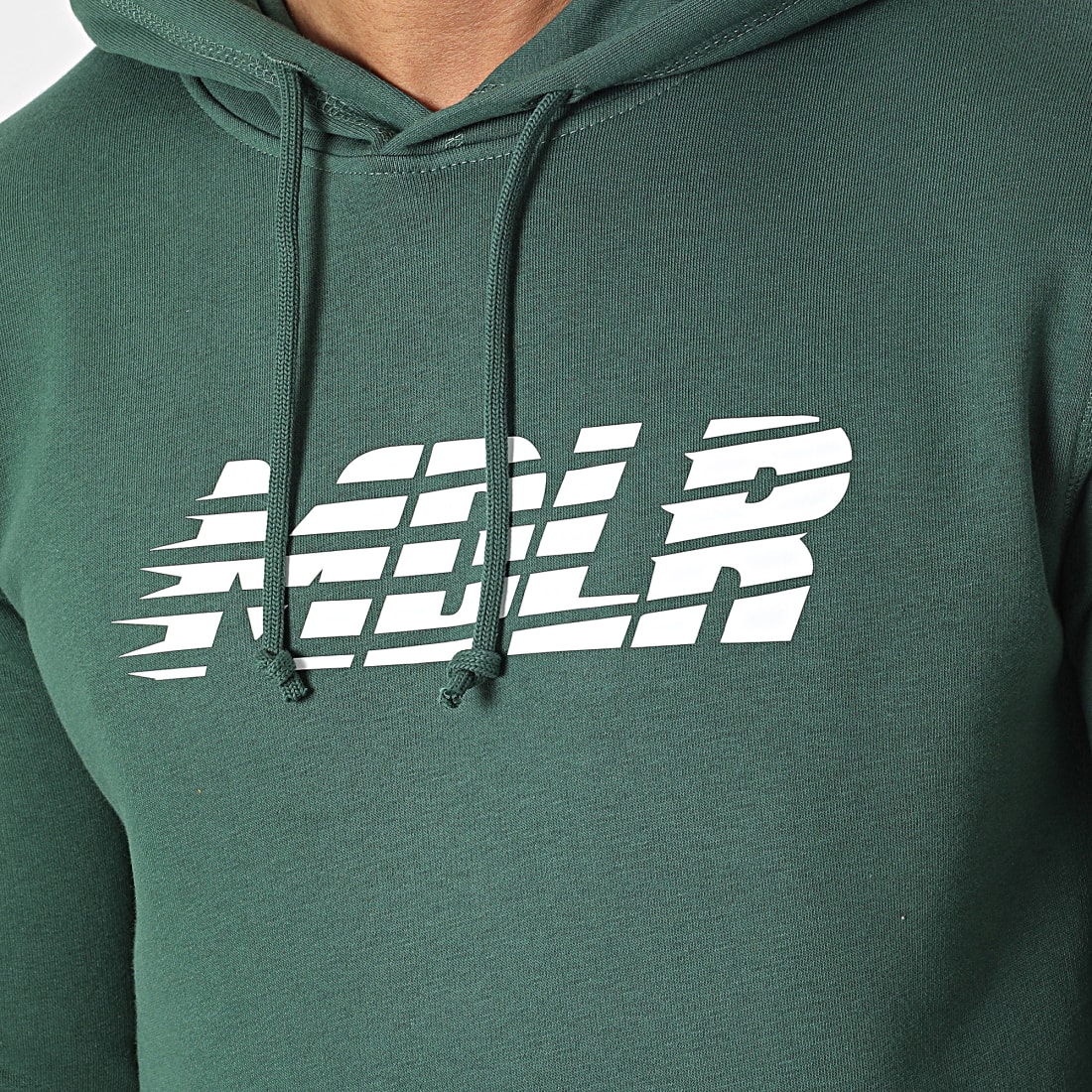 Morad Sweat Capuche MDLR Vert Blanc