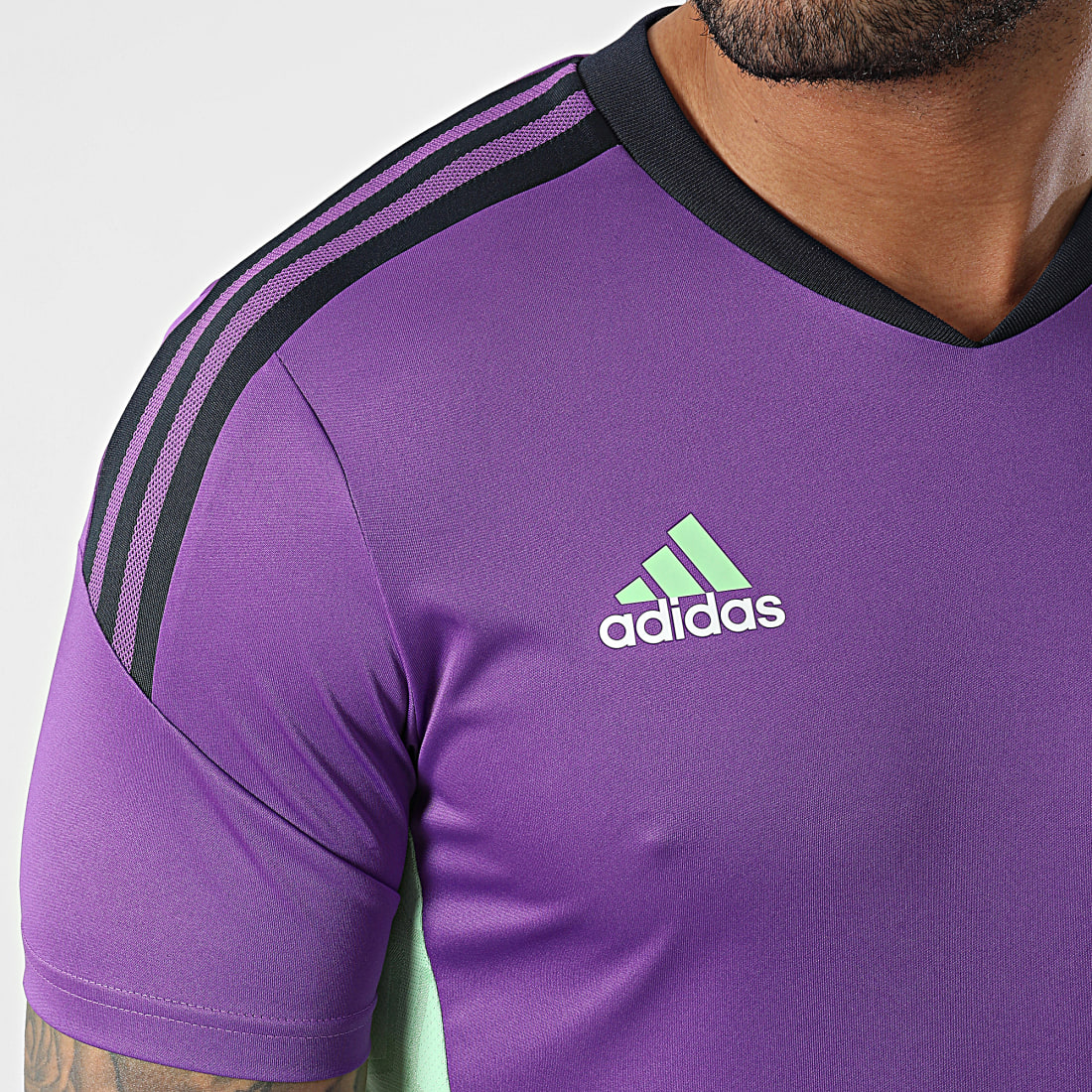 Adidas Sportswear Tee Shirt A Bandes Real HT8809 Violet