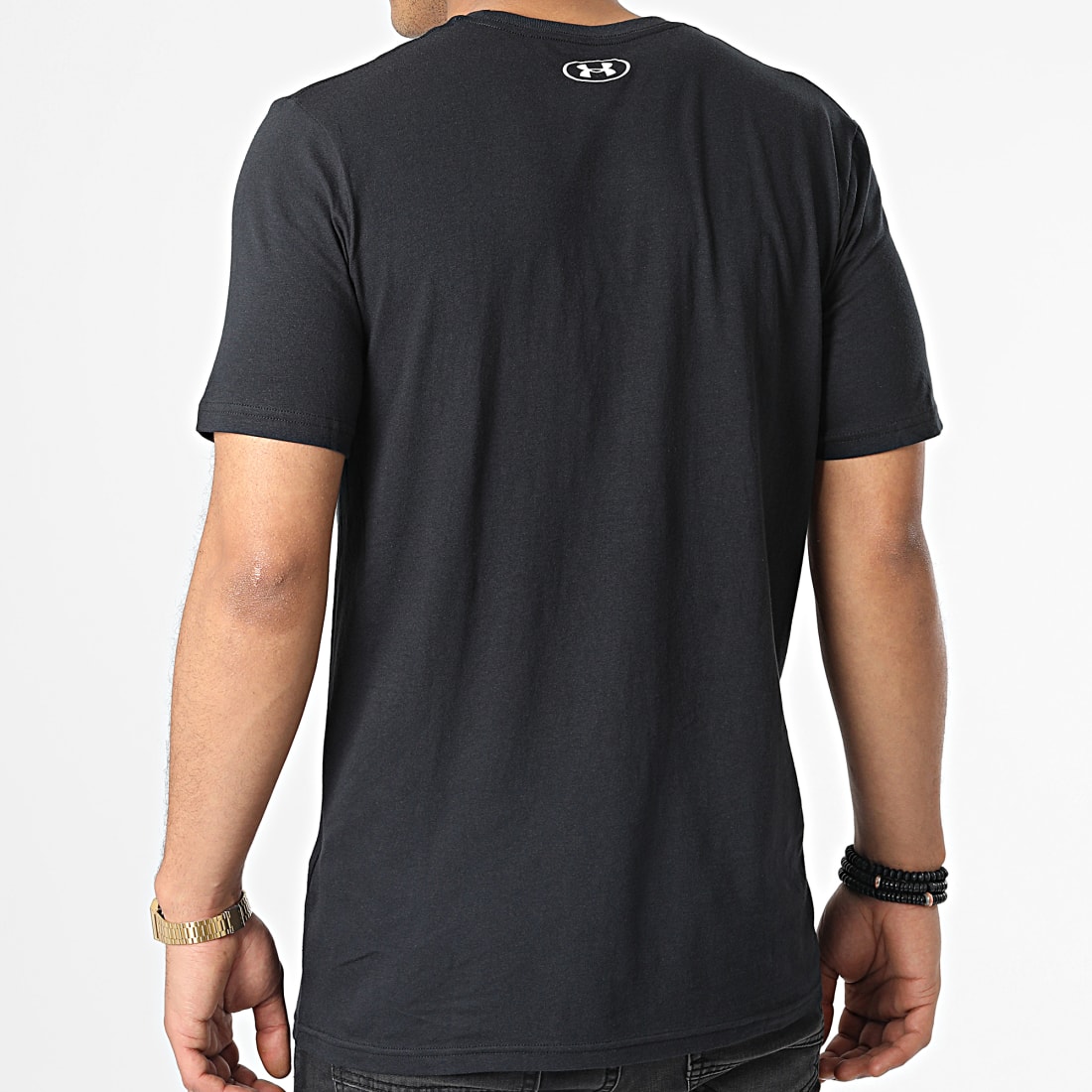 Under Armour Tee Shirt Camouflage Chest Stripe 1376830 Noir